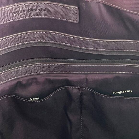 Lululemon All Day Purple Durable Tote Shoulder Travel Gym Work Bag - Picture 7 of 13